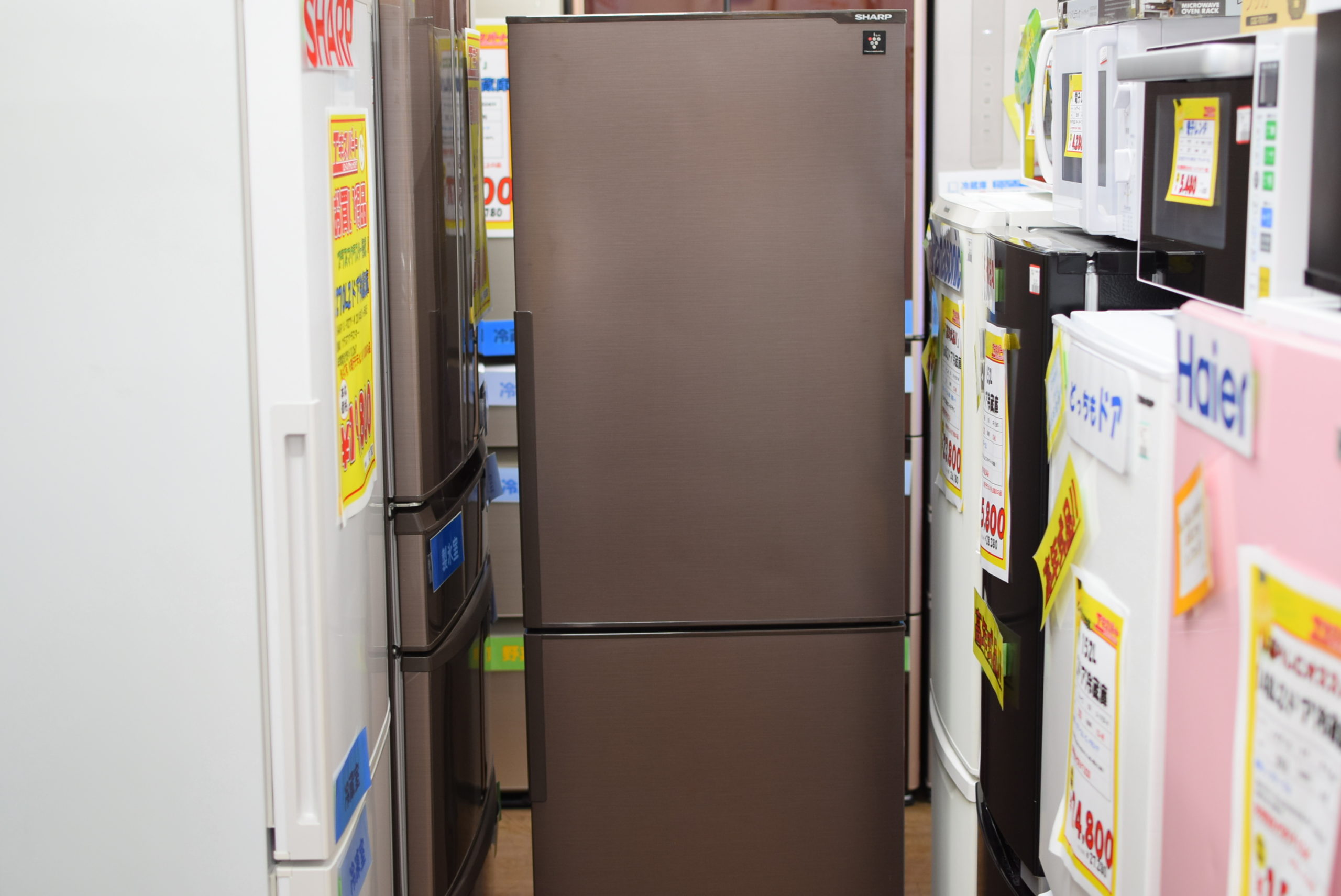 設置送料無料 シャープ ノンフロン冷凍冷蔵庫 SJ-PD27D-T - 冷蔵庫・冷凍庫